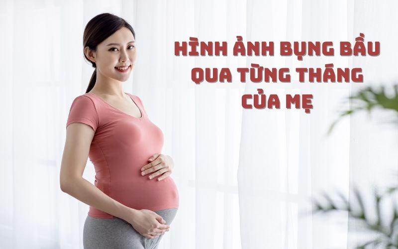 Hinh anh minh hoa nhung thay doi ve voc dang va cam giac cua me bau o tuan 19 thai ky